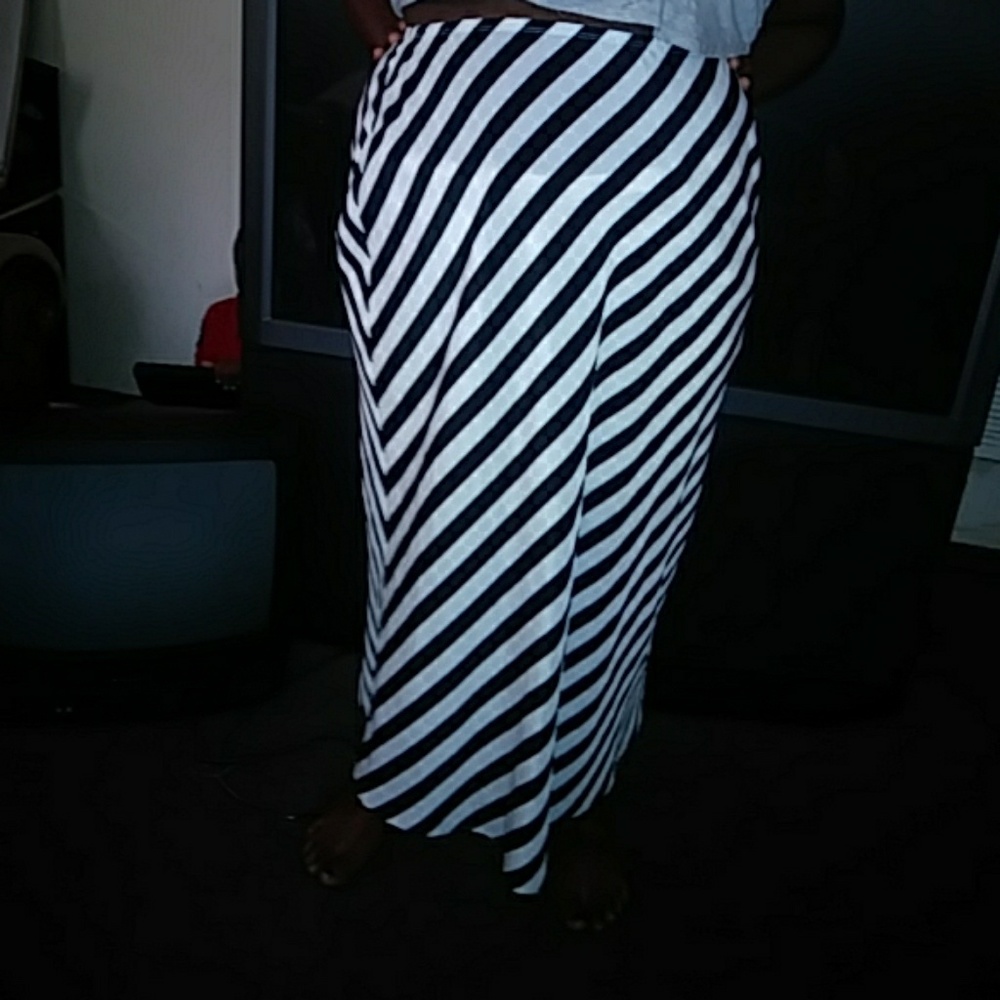 Black and White Skirt